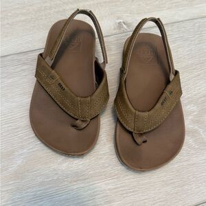 Reef Kids Tan Sandals